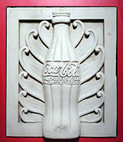 Coca-Cola Emblem at Museum of the Albemarle