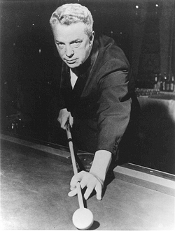 Luther Wimpy Lassiter playing pool