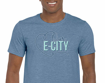 our e-city t-shirt