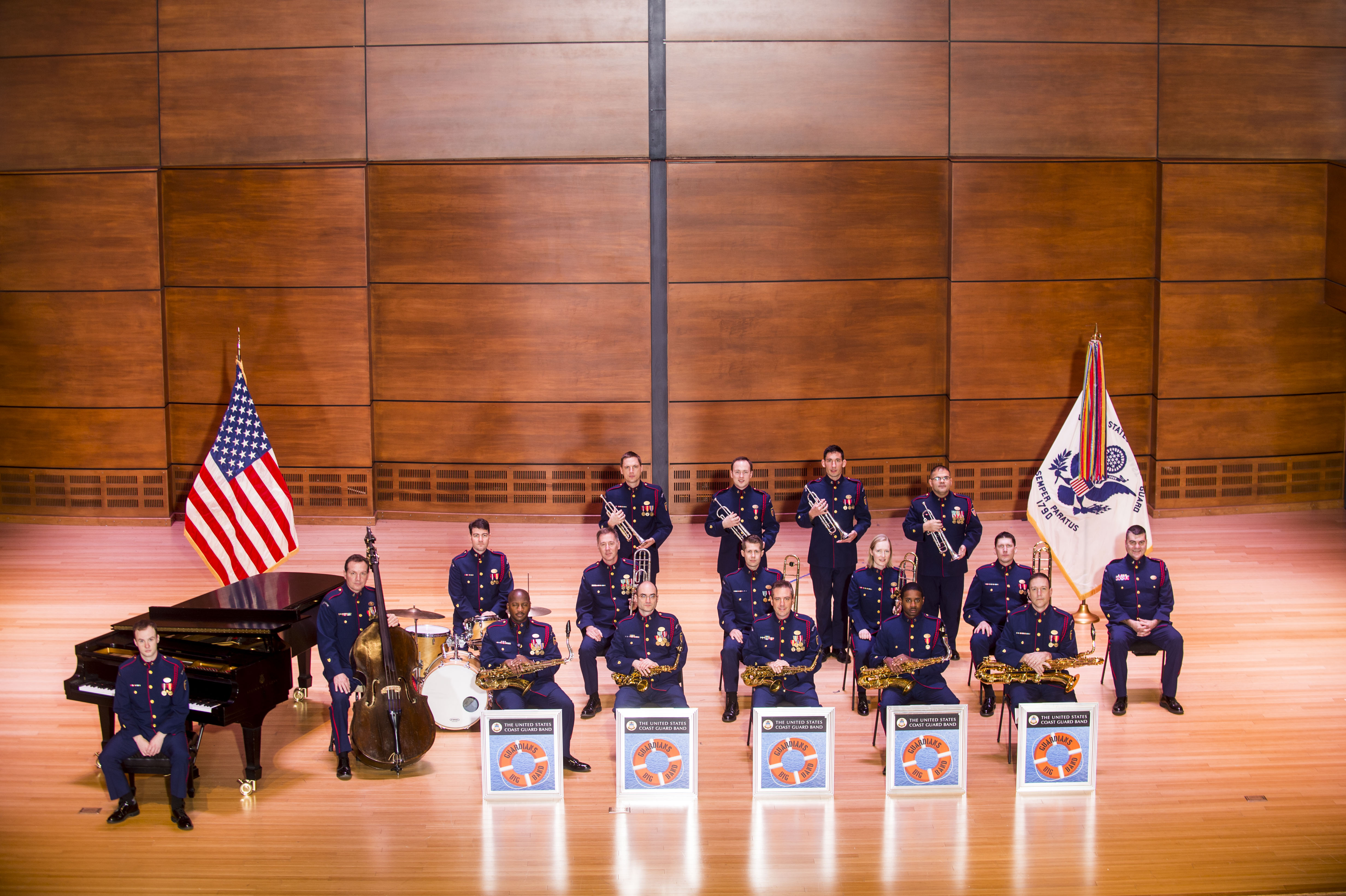 U.S. Coast Guard Guardians Big Band